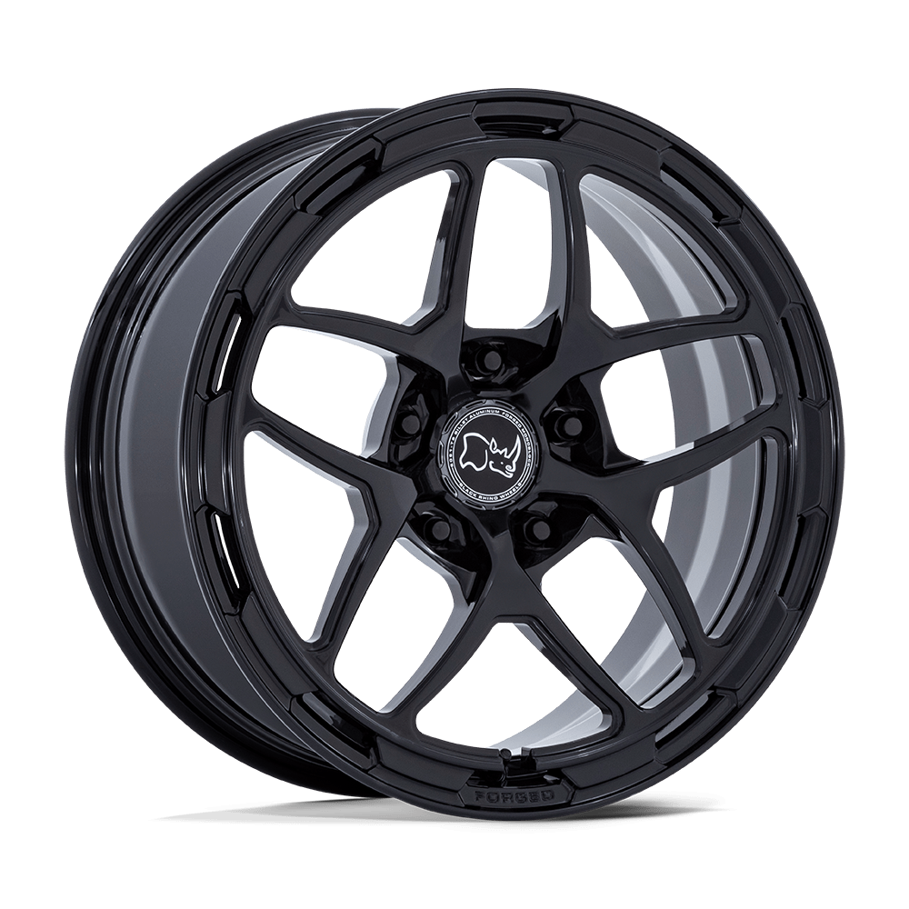 Black Rhino Hard Alloys STALLBERG – 18X8 – 5X130 – 20 mm – GLOSS BLACK