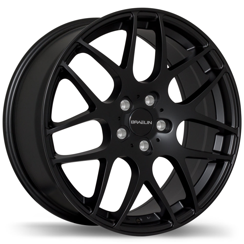 Braelin – BR06 – 19X9.5 – 5x115 – +45 mm – Noir satiné