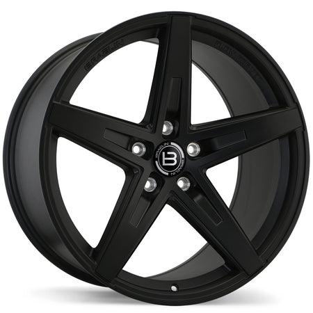 Braelin – BR08 – 20X10.0 – 5x115 – +45 mm – Noir mat