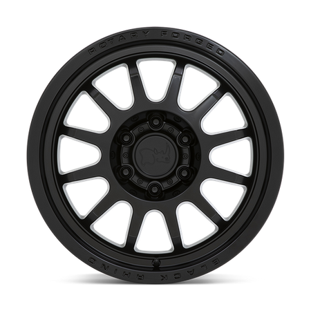 Black Rhino Hard Alloys RAPID – 17X8.5 – 6X114.3 – 0 mm – MATTE BLACK