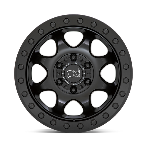 Black Rhino Hard Alloys VENTURE BEADLOCK – 17X8 – 6X130 – 38 mm – MATTE BLACK