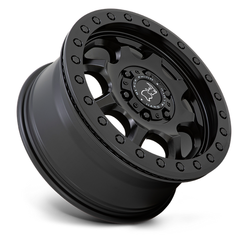Black Rhino Hard Alloys VENTURE BEADLOCK – 17X8 – 6X130 – 38 mm – MATTE BLACK