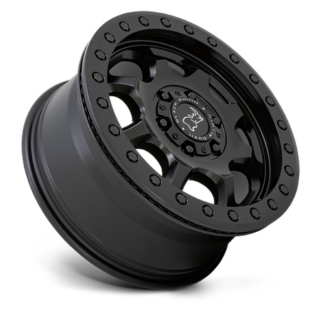 Black Rhino Hard Alloys VENTURE BEADLOCK – 17X8 – 6X130 – 38 mm – MATTE BLACK