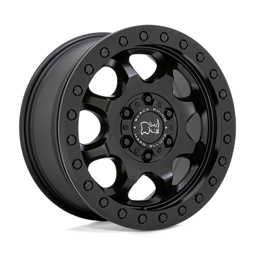 Black Rhino Hard Alloys VENTURE BEADLOCK – 17X8 – 6X130 – 38 mm – MATTE BLACK