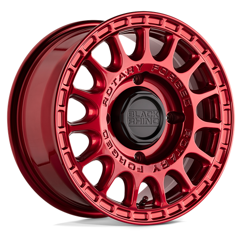 Black Rhino Hard Alloys - UTV SANDSTORM UTV – 15X7 – 4X110 – 51 mm – CANDY RED