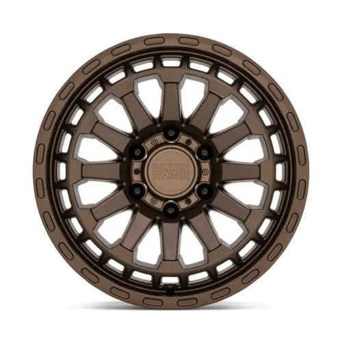 Black rhino RAID 20X9.5 6X5.5 M-BRNZ -18MM - JB Performance 