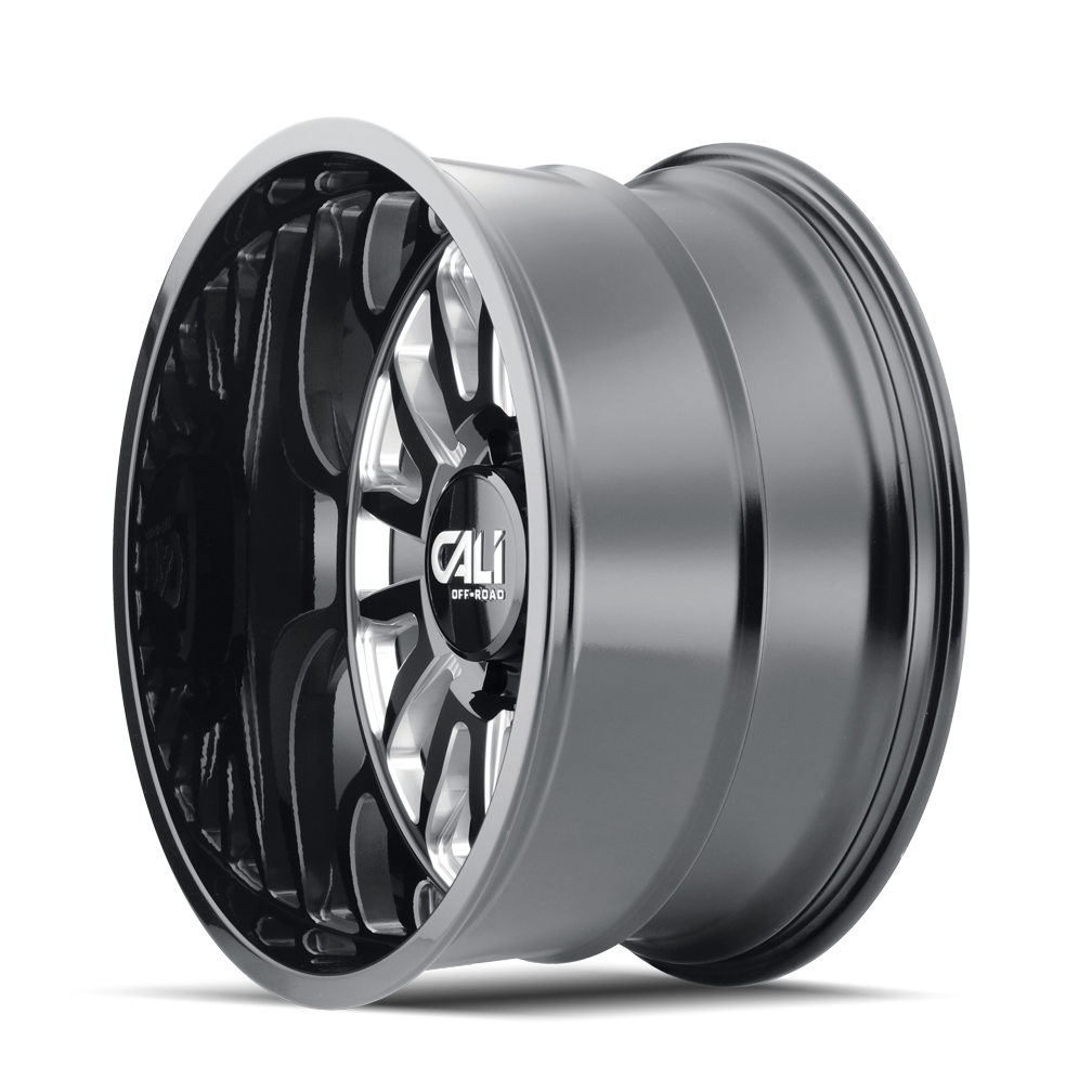 Cali Off-Road SUMMIT – 20x9, 8x180, 0 – Gloss Black Milled