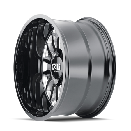 Cali Off-Road SUMMIT – 20x9, 8x180, 0 – Gloss Black Milled