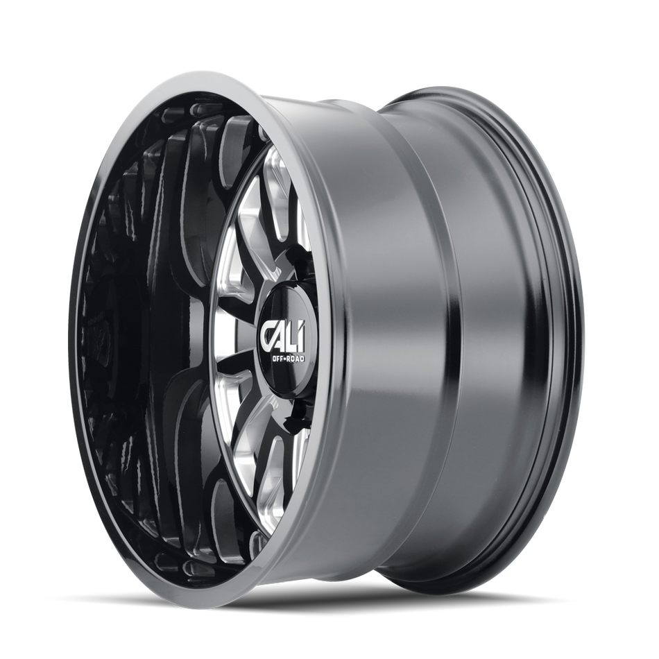 Cali Off-Road SUMMIT – 20x9, 8x180, 0 – Gloss Black Milled