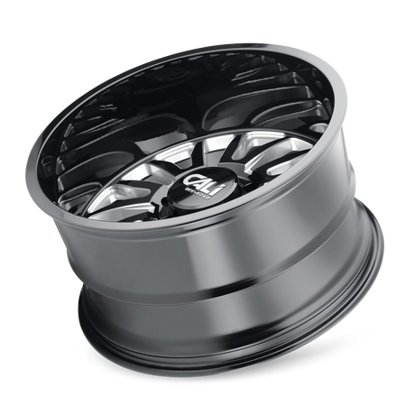 Cali Off-Road SUMMIT – 20x12, 8x165.1, -51 – Gloss Black Milled