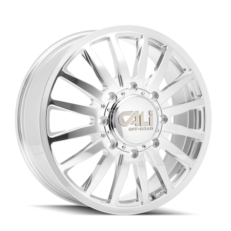 Cali Off-Road SUMMIT DUALLY – 22x8.25, 8x165.1, -232 – Polished