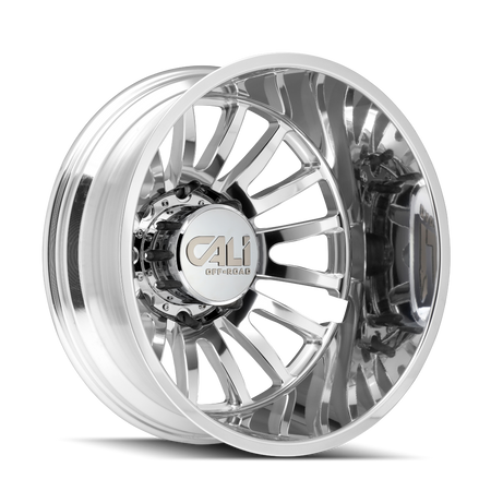Cali Off-Road SUMMIT DUALLY – 22x8.25, 8x200, -232 – Polished