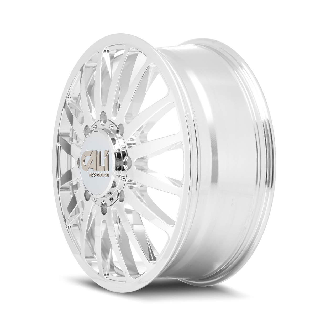 Cali Off-Road SUMMIT DUALLY – 22x8.25, 8x165.1, -232 – Polished
