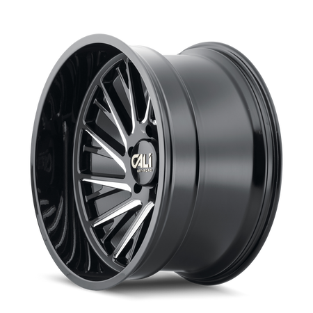 Cali Off-Road PURGE – 22x12, 8x170, -51 – Gloss Black Milled