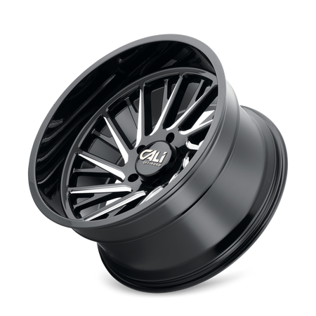 Cali Off-Road PURGE – 20x10, 6x139.7, -25 – Gloss Black Milled