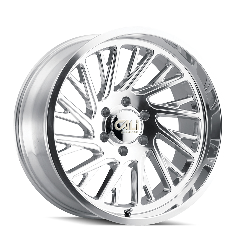 Cali Off-Road PURGE – 20x10, 6x135, -25 – Polished