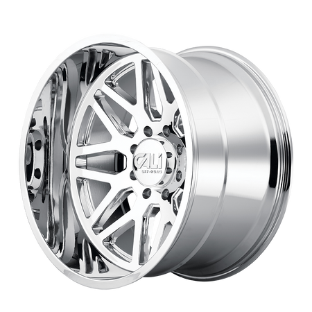 Cali Off-Road INVADER – 24x14, 8x165.1, -76 – Chrome