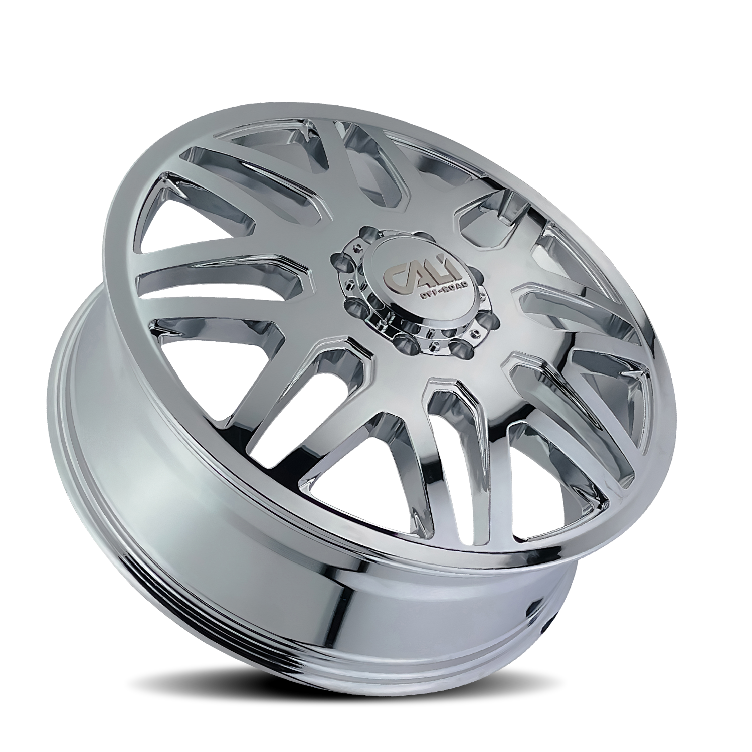 Cali Off-Road INVADER DUALLY – 22x8.25, 8x200, -192 – Chrome