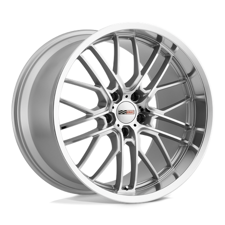 Cray EAGLE – 20X10.5 – 5X120.65 – 69 mm – SILVER W MIRROR CUT FACE & LIP