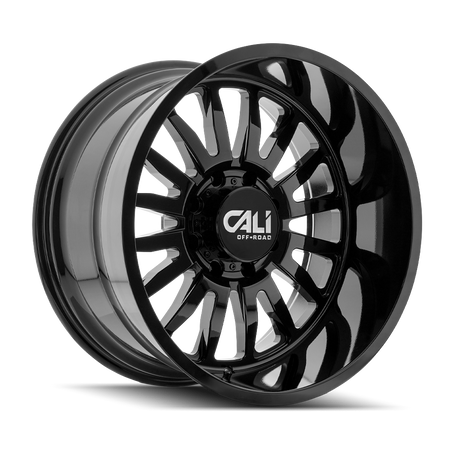 Cali Off-Road SUMMIT – 22x12, 6x139.7, -51 – Gloss Black