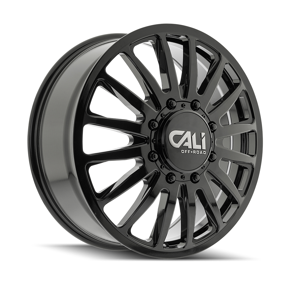 Cali Off-Road SUMMIT DUALLY – 22x8.25, 8x200, +115 – Gloss Black