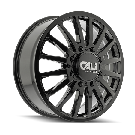 Cali Off-Road SUMMIT DUALLY – 22x8.25, 8x200, +115 – Gloss Black