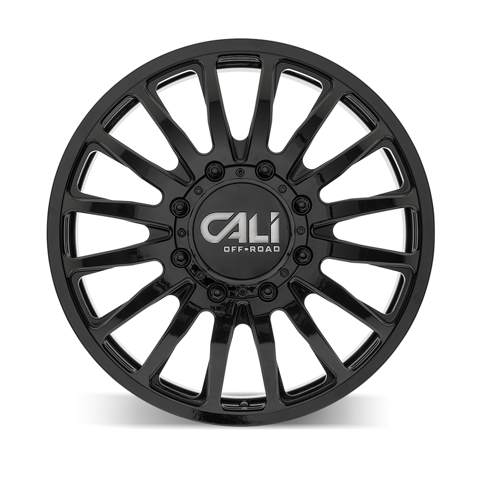 Cali Off-Road SUMMIT DUALLY – 22x8.25, 8x165.1, +115 – Gloss Black