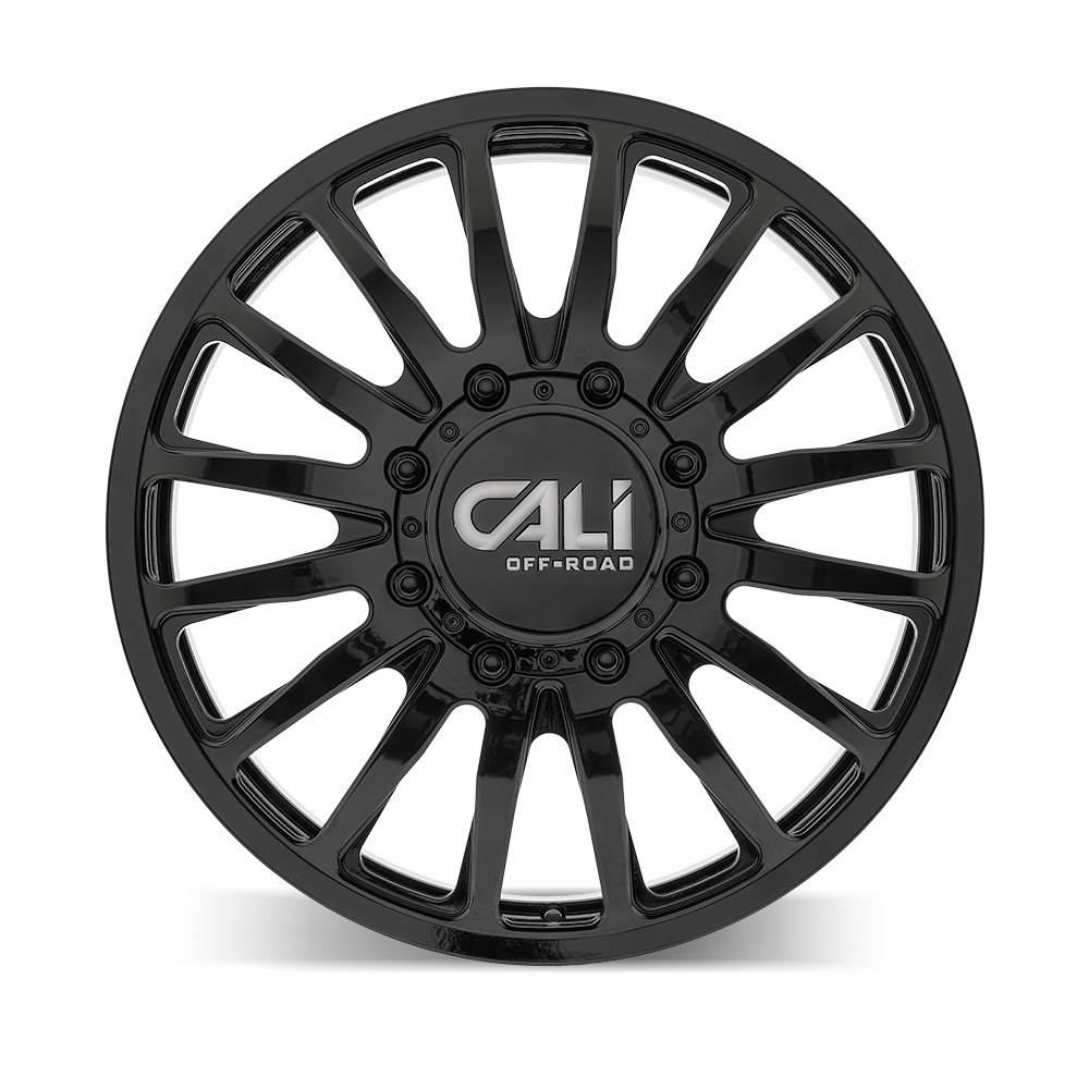 Cali Off-Road SUMMIT DUALLY – 22x8.25, 8x200, +115 – Gloss Black