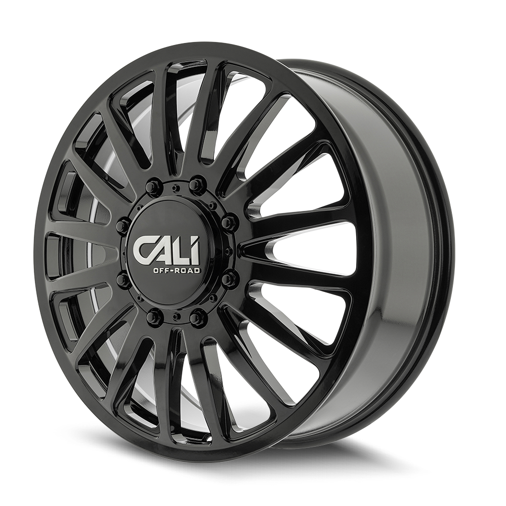 Cali Off-Road SUMMIT DUALLY – 22x8.25, 8x200, +115 – Gloss Black