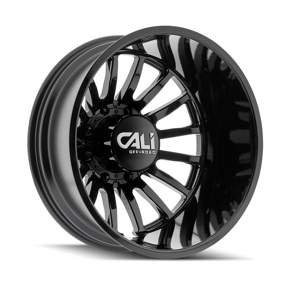Cali Off-Road SUMMIT DUALLY – 22x8.25, 8x165.1, -192 – Gloss Black