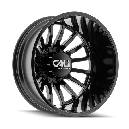 Cali Off-Road SUMMIT DUALLY – 22x8.25, 8x200, -192 – Gloss Black