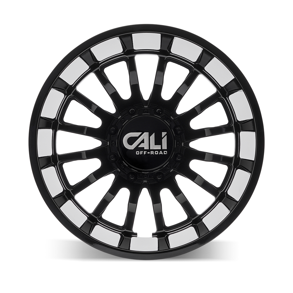 Cali Off-Road SUMMIT DUALLY – 22x8.25, 8x200, -192 – Gloss Black
