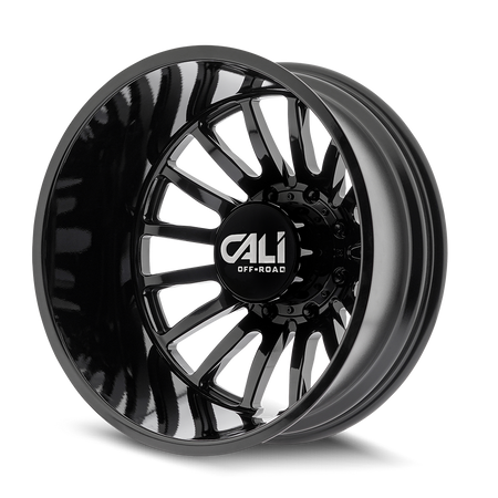 Cali Off-Road SUMMIT DUALLY – 22x8.25, 8x200, -192 – Gloss Black