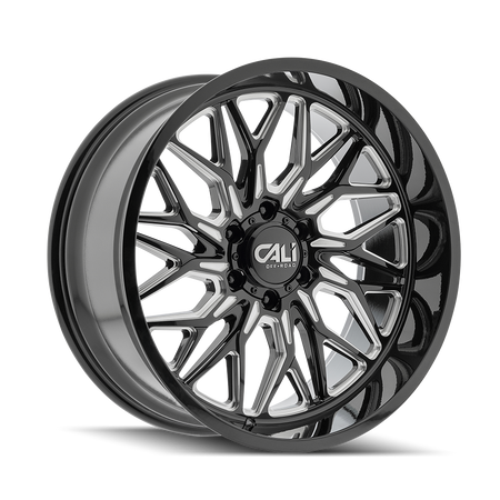 Cali Off-Road CRUSHER – 22x10, 6x139.7, -19 – Polished