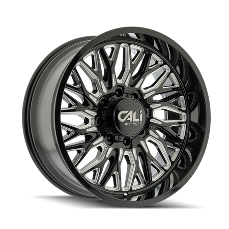 Cali Off-Road CRUSHER – 22x10, 8x170, -19 – Gloss Black Milled