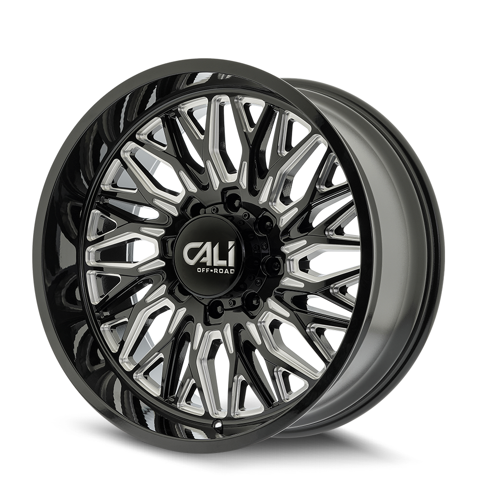 Cali Off-Road CRUSHER – 22x10, 8x170, -19 – Gloss Black Milled