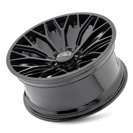 Cali Off-Road EVOKE – 22x10, 6x139.7, -19 – Gloss Black