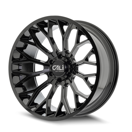 Cali Off-Road EVOKE – 20x10, 6x139.7, -19 – Gloss Black