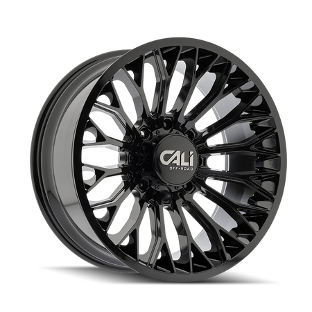 Cali Off-Road EVOKE – 22x10, 8x180, -19 – Gloss Black