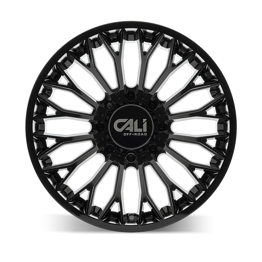Cali Off-Road EVOKE – 22x10, 8x170, -19 – Gloss Black