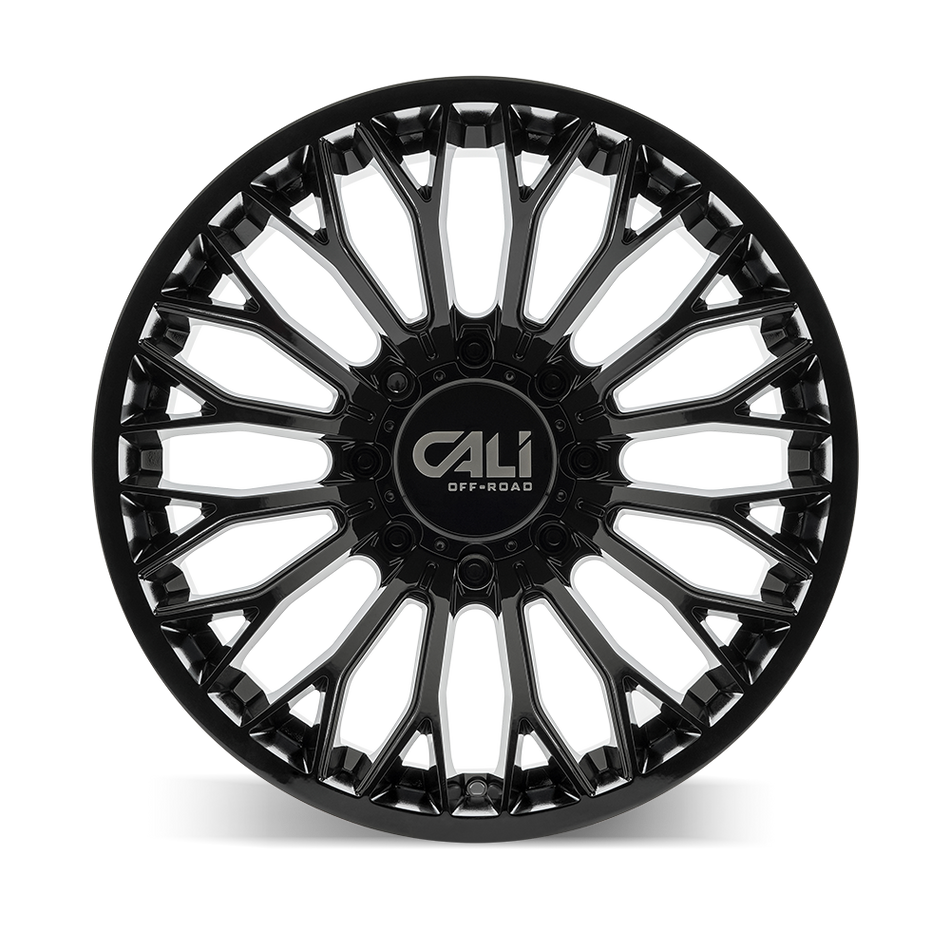 Cali Off-Road EVOKE – 22x10, 8x170, -19 – Gloss Black