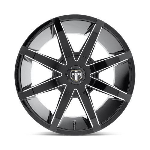 DUB 1PC S109 PUSH – 20X8.5 – 6X132 – 30 mm – GLOSS BLACK MILLED
