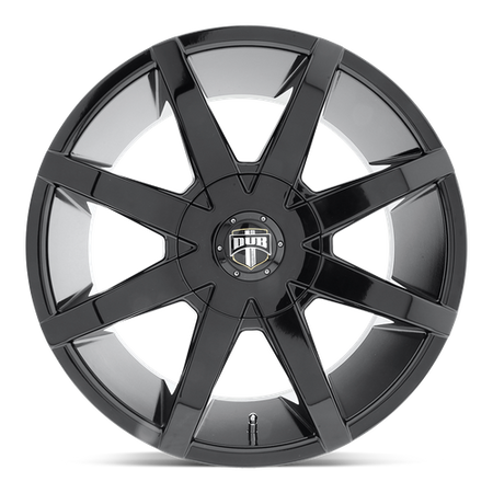 DUB 1PC S110 PUSH – 20X8.5 – 6X115/6X120 – 42 mm – GLOSS BLACK