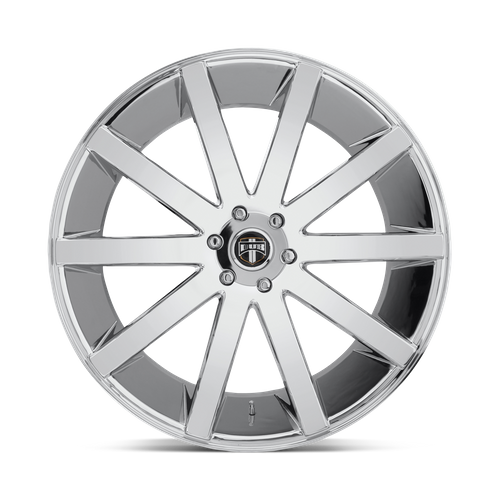 DUB 1PC S120 SHOT CALLA – 22X9.5 – 6X139.7 – 20 mm – CHROME PLATED