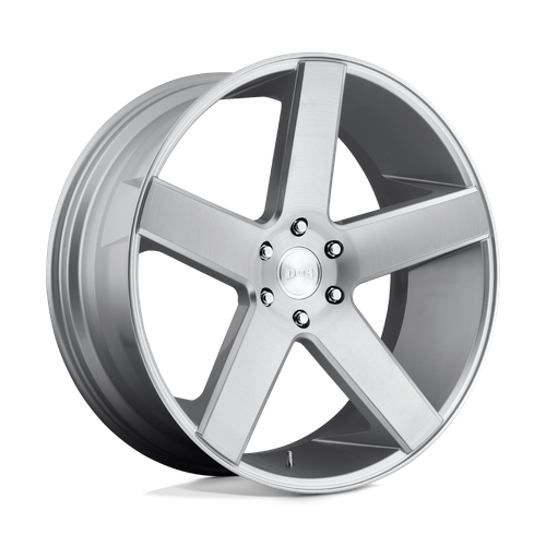 DUB 1PC S218 BALLER – 22X9.5 – 6X135 – 30 mm – GLOSS SILVER BRUSHED