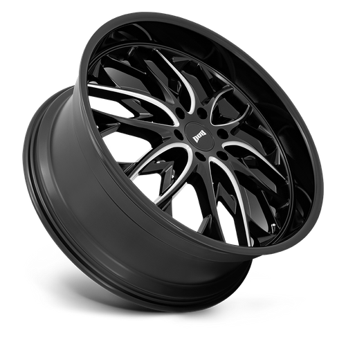 DUB 1PC S263 OG – 24X10 – 6X135 – 30 mm – GLOSS BLACK MILLED