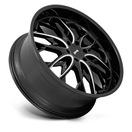 DUB 1PC S263 OG – 24X10 – 6X135 – 30 mm – GLOSS BLACK MILLED