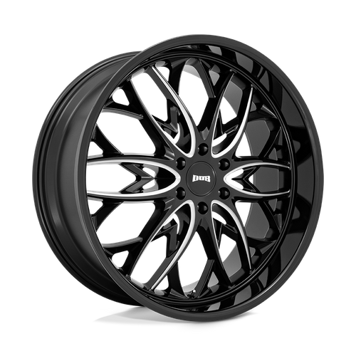 DUB 1PC S263 OG – 24X10 – 6X135 – 30 mm – GLOSS BLACK MILLED
