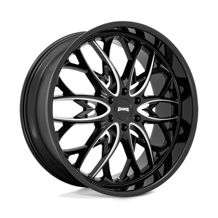 DUB 1PC S263 OG – 24X10 – 6X135 – 30 mm – GLOSS BLACK MILLED