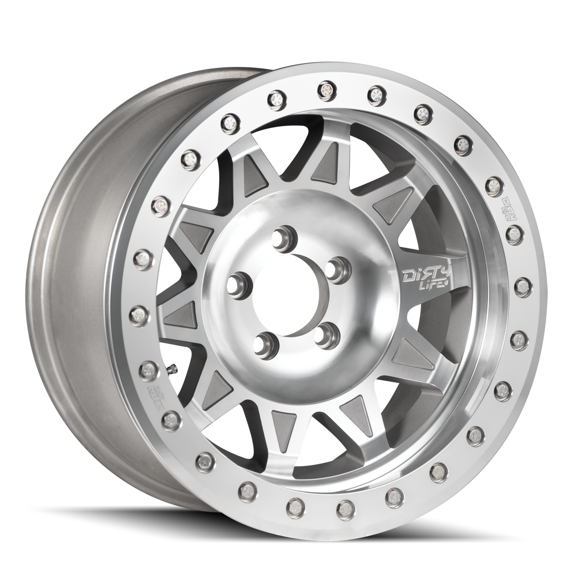 Dirty Life ROADKILL RACE – 17x9, 5x127, -14 – Machined
